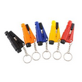 iBank(R) Keychain Seat Belt Cutter Safety Hammer